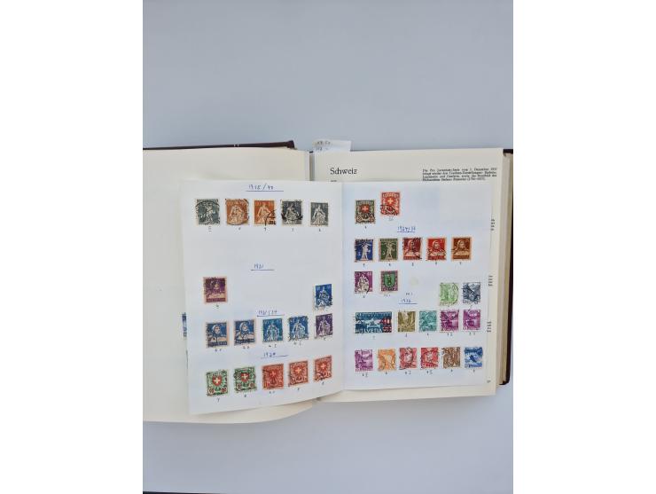 1850/1990, meist gestempelte und teils postfrische Sammlung ab Strubel und Helvetia, dabei u.a. Bl. 2 gestempelt, Bl. 5 postf