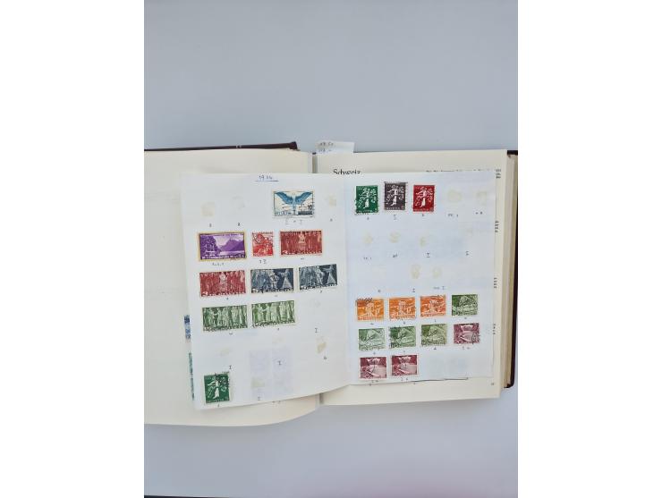 1850/1990, meist gestempelte und teils postfrische Sammlung ab Strubel und Helvetia, dabei u.a. Bl. 2 gestempelt, Bl. 5 postf