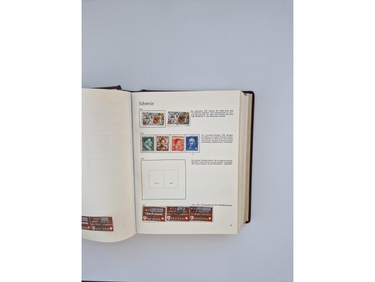 1850/1990, meist gestempelte und teils postfrische Sammlung ab Strubel und Helvetia, dabei u.a. Bl. 2 gestempelt, Bl. 5 postf