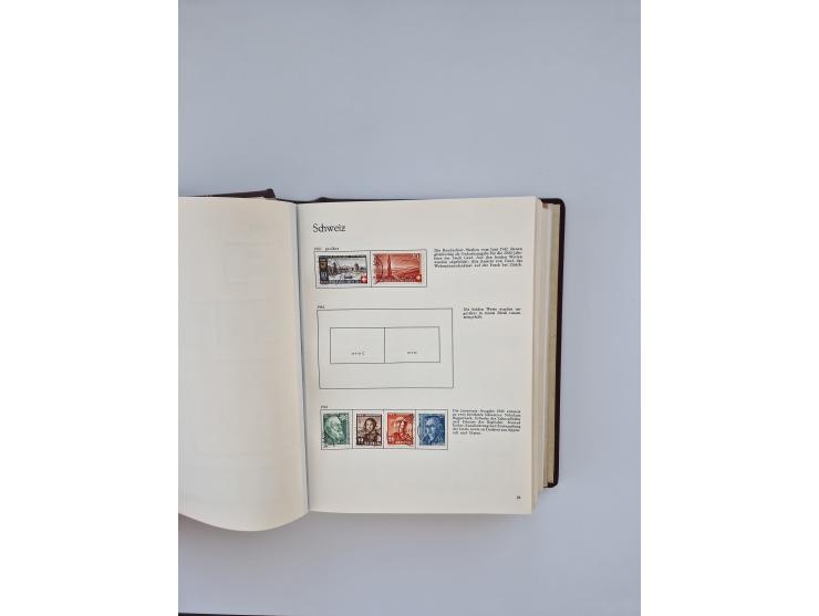 1850/1990, meist gestempelte und teils postfrische Sammlung ab Strubel und Helvetia, dabei u.a. Bl. 2 gestempelt, Bl. 5 postf