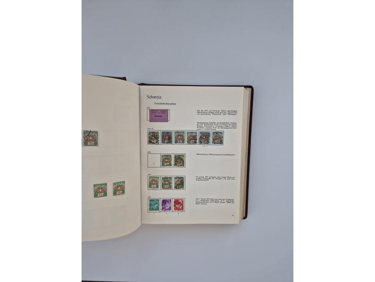 1850/1990, meist gestempelte und teils postfrische Sammlung ab Strubel und Helvetia, dabei u.a. Bl. 2 gestempelt, Bl. 5 postf