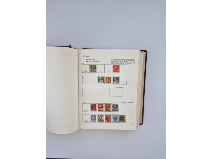 1850/1990, meist gestempelte und teils postfrische Sammlung ab Strubel und Helvetia, dabei u.a. Bl. 2 gestempelt, Bl. 5 postf