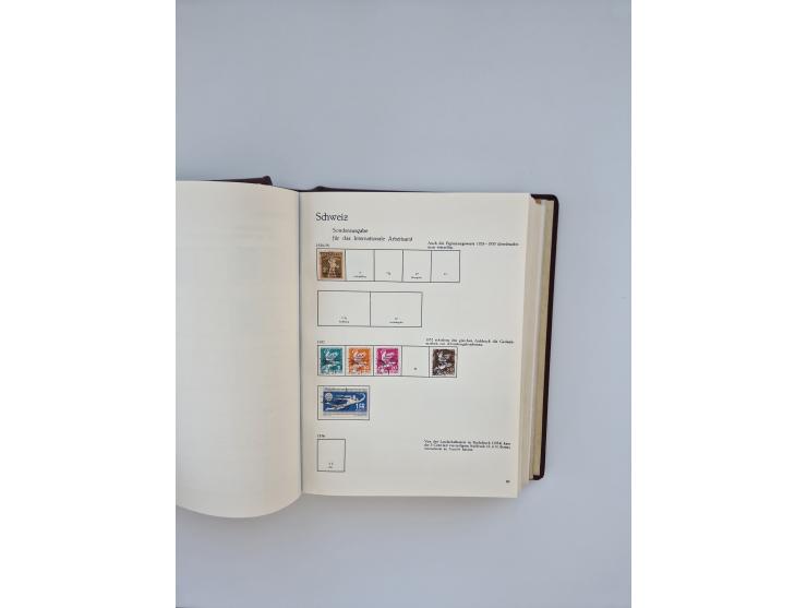 1850/1990, meist gestempelte und teils postfrische Sammlung ab Strubel und Helvetia, dabei u.a. Bl. 2 gestempelt, Bl. 5 postf
