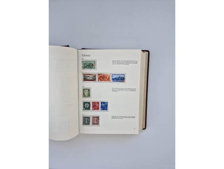 1850/1990, meist gestempelte und teils postfrische Sammlung ab Strubel und Helvetia, dabei u.a. Bl. 2 gestempelt, Bl. 5 postf
