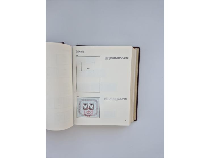 1850/1990, meist gestempelte und teils postfrische Sammlung ab Strubel und Helvetia, dabei u.a. Bl. 2 gestempelt, Bl. 5 postf