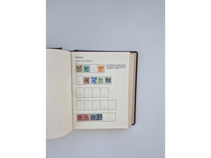 1850/1990, meist gestempelte und teils postfrische Sammlung ab Strubel und Helvetia, dabei u.a. Bl. 2 gestempelt, Bl. 5 postf