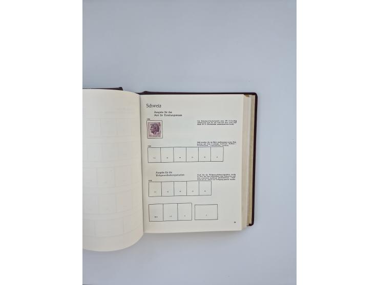 1850/1990, meist gestempelte und teils postfrische Sammlung ab Strubel und Helvetia, dabei u.a. Bl. 2 gestempelt, Bl. 5 postf