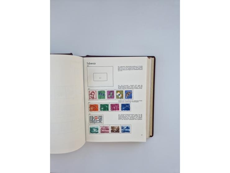 1850/1990, meist gestempelte und teils postfrische Sammlung ab Strubel und Helvetia, dabei u.a. Bl. 2 gestempelt, Bl. 5 postf