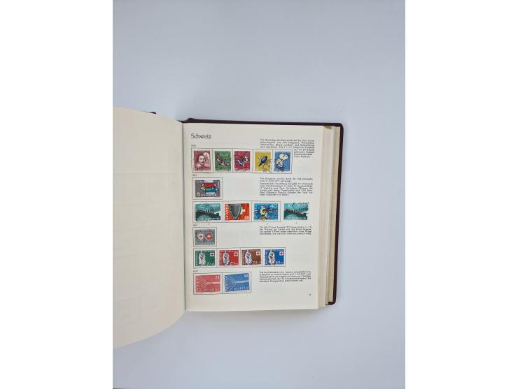 1850/1990, meist gestempelte und teils postfrische Sammlung ab Strubel und Helvetia, dabei u.a. Bl. 2 gestempelt, Bl. 5 postf