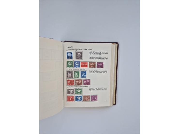 1850/1990, meist gestempelte und teils postfrische Sammlung ab Strubel und Helvetia, dabei u.a. Bl. 2 gestempelt, Bl. 5 postf