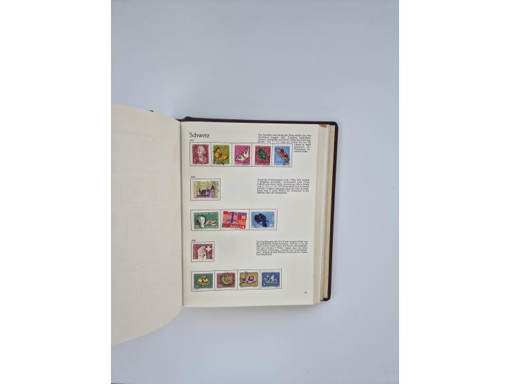 1850/1990, meist gestempelte und teils postfrische Sammlung ab Strubel und Helvetia, dabei u.a. Bl. 2 gestempelt, Bl. 5 postf
