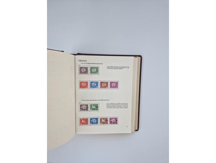 1850/1990, meist gestempelte und teils postfrische Sammlung ab Strubel und Helvetia, dabei u.a. Bl. 2 gestempelt, Bl. 5 postf