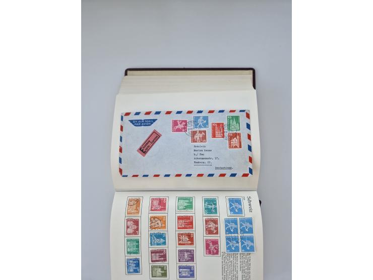 1850/1990, meist gestempelte und teils postfrische Sammlung ab Strubel und Helvetia, dabei u.a. Bl. 2 gestempelt, Bl. 5 postf