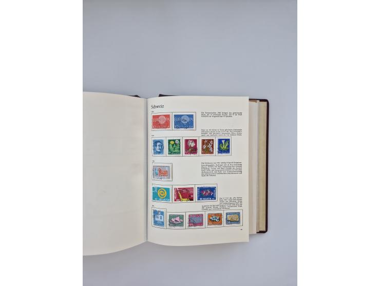 1850/1990, meist gestempelte und teils postfrische Sammlung ab Strubel und Helvetia, dabei u.a. Bl. 2 gestempelt, Bl. 5 postf