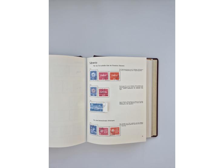 1850/1990, meist gestempelte und teils postfrische Sammlung ab Strubel und Helvetia, dabei u.a. Bl. 2 gestempelt, Bl. 5 postf