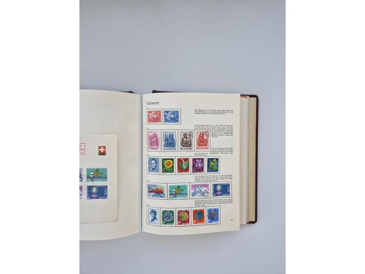 1850/1990, meist gestempelte und teils postfrische Sammlung ab Strubel und Helvetia, dabei u.a. Bl. 2 gestempelt, Bl. 5 postf