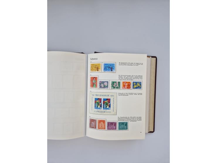 1850/1990, meist gestempelte und teils postfrische Sammlung ab Strubel und Helvetia, dabei u.a. Bl. 2 gestempelt, Bl. 5 postf
