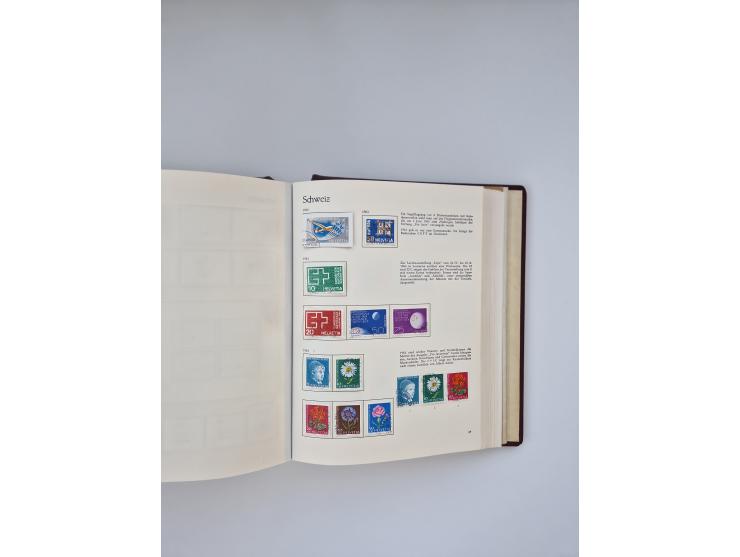 1850/1990, meist gestempelte und teils postfrische Sammlung ab Strubel und Helvetia, dabei u.a. Bl. 2 gestempelt, Bl. 5 postf