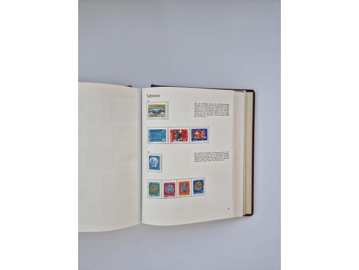 1850/1990, meist gestempelte und teils postfrische Sammlung ab Strubel und Helvetia, dabei u.a. Bl. 2 gestempelt, Bl. 5 postf