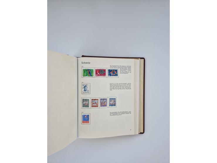1850/1990, meist gestempelte und teils postfrische Sammlung ab Strubel und Helvetia, dabei u.a. Bl. 2 gestempelt, Bl. 5 postf