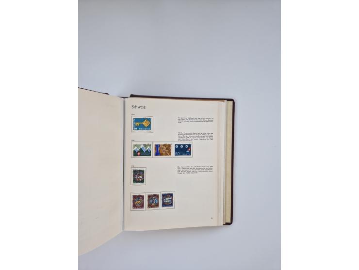 1850/1990, meist gestempelte und teils postfrische Sammlung ab Strubel und Helvetia, dabei u.a. Bl. 2 gestempelt, Bl. 5 postf