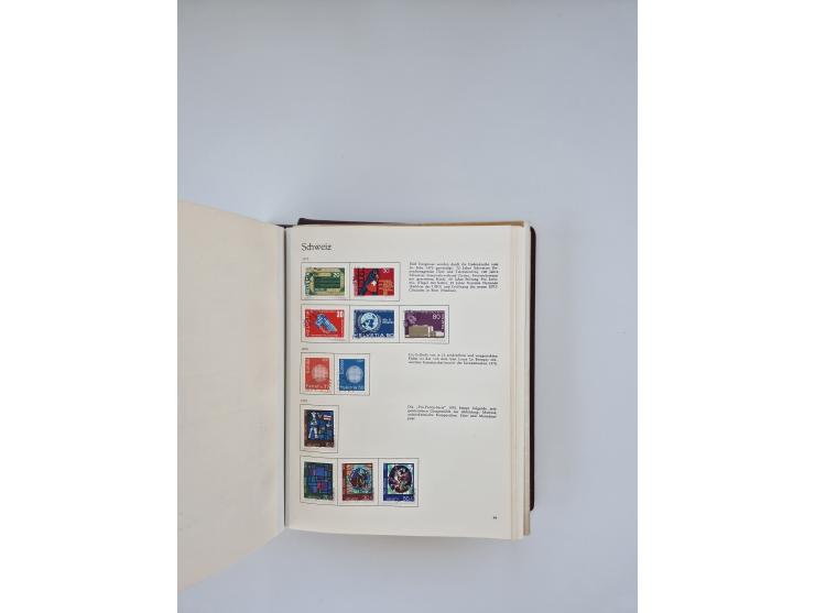 1850/1990, meist gestempelte und teils postfrische Sammlung ab Strubel und Helvetia, dabei u.a. Bl. 2 gestempelt, Bl. 5 postf