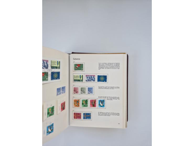 1850/1990, meist gestempelte und teils postfrische Sammlung ab Strubel und Helvetia, dabei u.a. Bl. 2 gestempelt, Bl. 5 postf