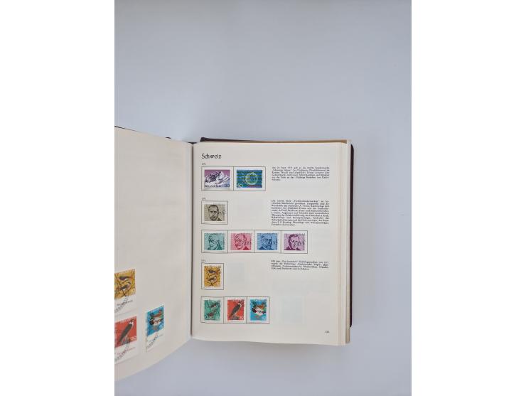 1850/1990, meist gestempelte und teils postfrische Sammlung ab Strubel und Helvetia, dabei u.a. Bl. 2 gestempelt, Bl. 5 postf
