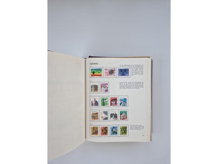 1850/1990, meist gestempelte und teils postfrische Sammlung ab Strubel und Helvetia, dabei u.a. Bl. 2 gestempelt, Bl. 5 postf