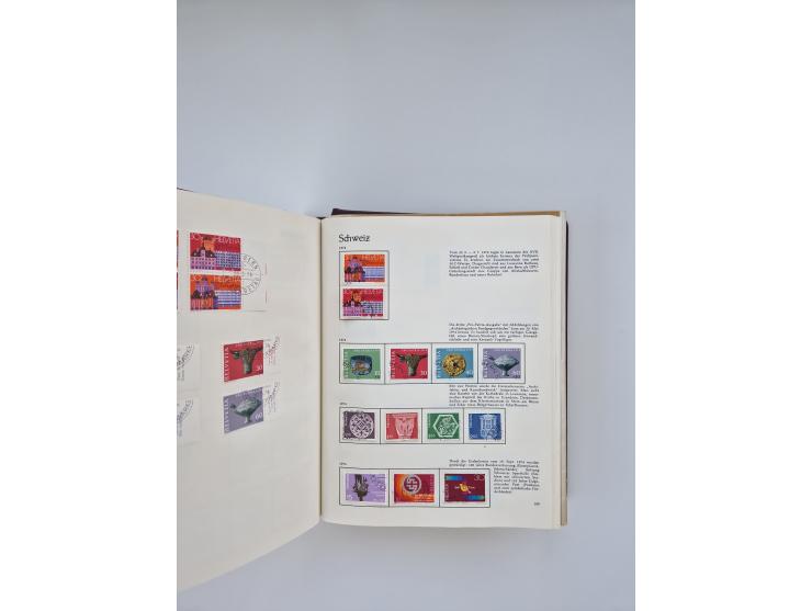 1850/1990, meist gestempelte und teils postfrische Sammlung ab Strubel und Helvetia, dabei u.a. Bl. 2 gestempelt, Bl. 5 postf
