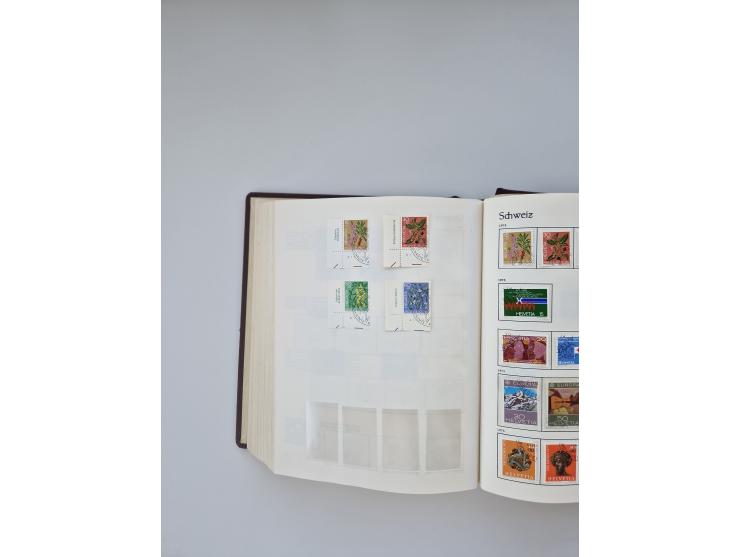 1850/1990, meist gestempelte und teils postfrische Sammlung ab Strubel und Helvetia, dabei u.a. Bl. 2 gestempelt, Bl. 5 postf
