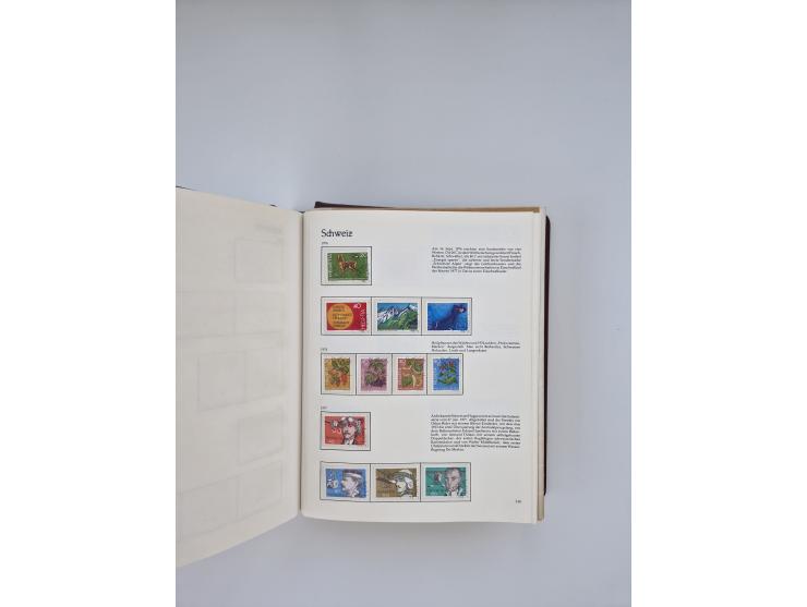 1850/1990, meist gestempelte und teils postfrische Sammlung ab Strubel und Helvetia, dabei u.a. Bl. 2 gestempelt, Bl. 5 postf