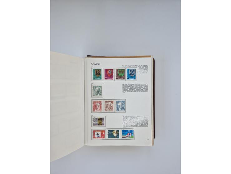 1850/1990, meist gestempelte und teils postfrische Sammlung ab Strubel und Helvetia, dabei u.a. Bl. 2 gestempelt, Bl. 5 postf