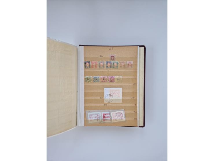 1850/1990, meist gestempelte und teils postfrische Sammlung ab Strubel und Helvetia, dabei u.a. Bl. 2 gestempelt, Bl. 5 postf