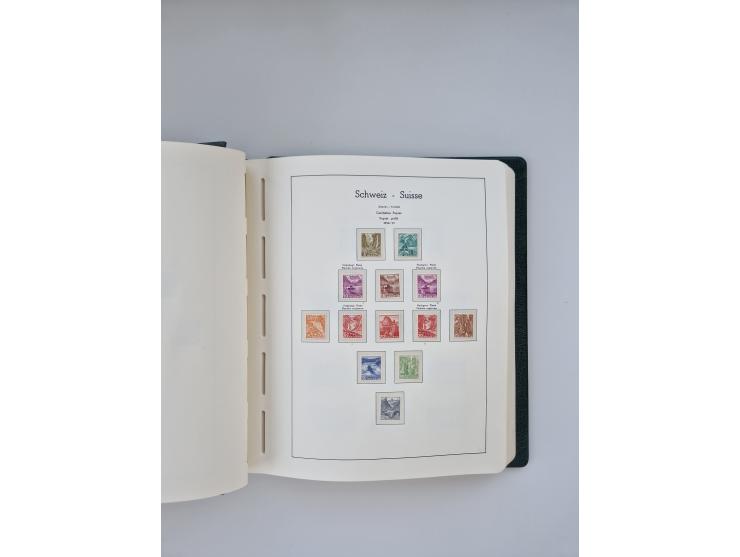 1850/1990, meist gestempelte und teils postfrische Sammlung ab Strubel und Helvetia, dabei u.a. Bl. 2 gestempelt, Bl. 5 postf