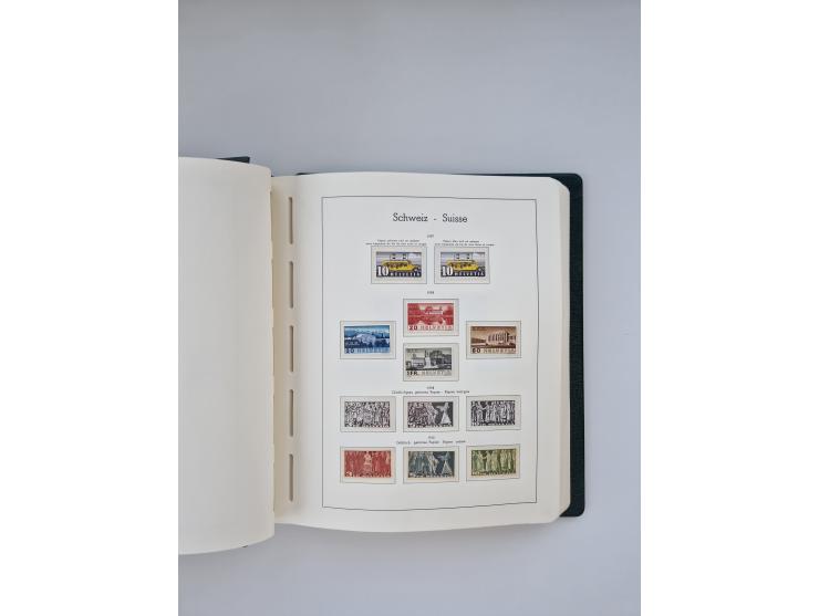 1850/1990, meist gestempelte und teils postfrische Sammlung ab Strubel und Helvetia, dabei u.a. Bl. 2 gestempelt, Bl. 5 postf