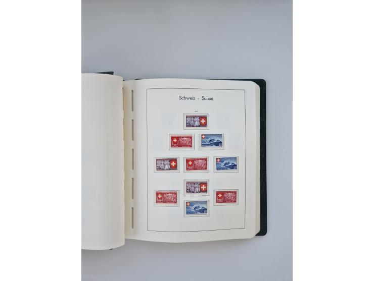 1850/1990, meist gestempelte und teils postfrische Sammlung ab Strubel und Helvetia, dabei u.a. Bl. 2 gestempelt, Bl. 5 postf