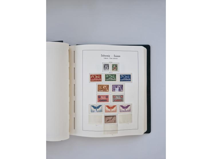 1850/1990, meist gestempelte und teils postfrische Sammlung ab Strubel und Helvetia, dabei u.a. Bl. 2 gestempelt, Bl. 5 postf