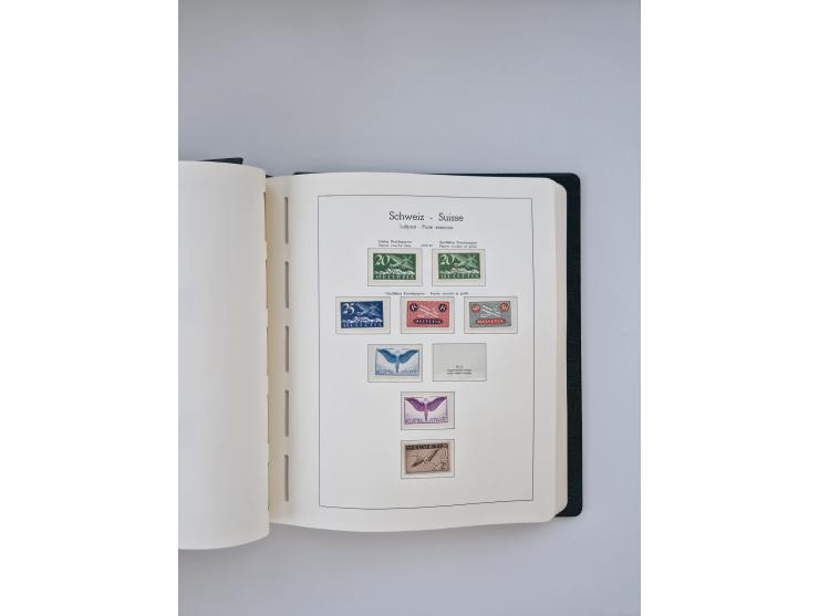 1850/1990, meist gestempelte und teils postfrische Sammlung ab Strubel und Helvetia, dabei u.a. Bl. 2 gestempelt, Bl. 5 postf