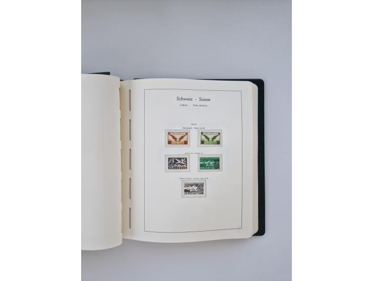 1850/1990, meist gestempelte und teils postfrische Sammlung ab Strubel und Helvetia, dabei u.a. Bl. 2 gestempelt, Bl. 5 postf