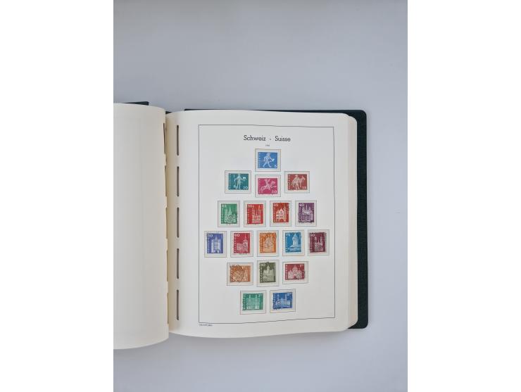 1850/1990, meist gestempelte und teils postfrische Sammlung ab Strubel und Helvetia, dabei u.a. Bl. 2 gestempelt, Bl. 5 postf