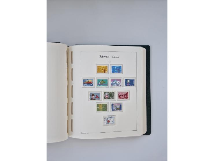 1850/1990, meist gestempelte und teils postfrische Sammlung ab Strubel und Helvetia, dabei u.a. Bl. 2 gestempelt, Bl. 5 postf