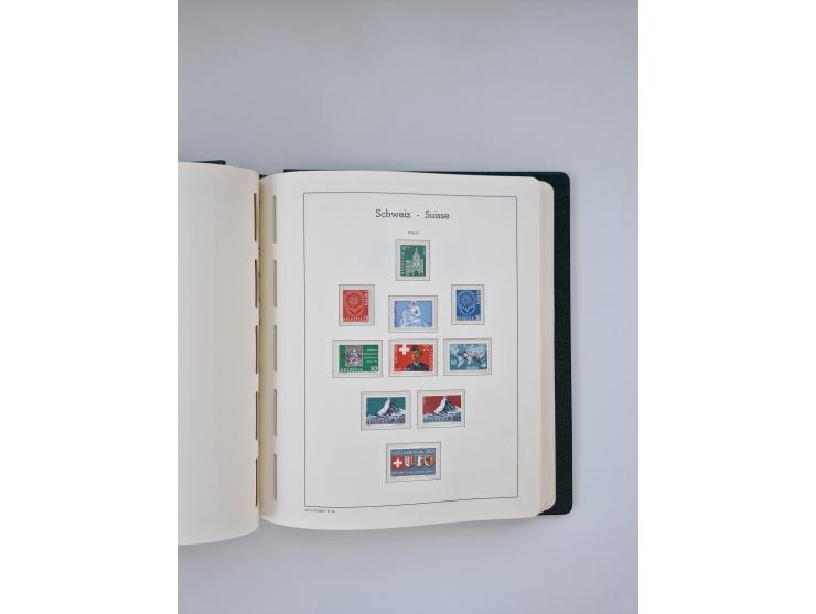 1850/1990, meist gestempelte und teils postfrische Sammlung ab Strubel und Helvetia, dabei u.a. Bl. 2 gestempelt, Bl. 5 postf