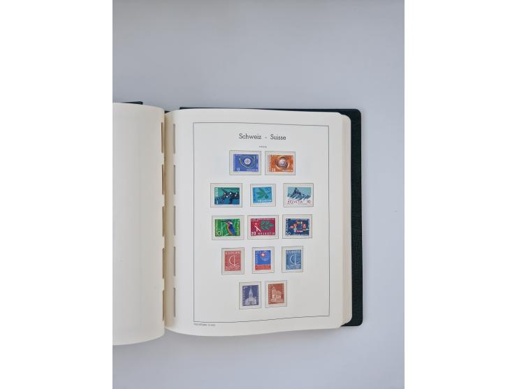 1850/1990, meist gestempelte und teils postfrische Sammlung ab Strubel und Helvetia, dabei u.a. Bl. 2 gestempelt, Bl. 5 postf