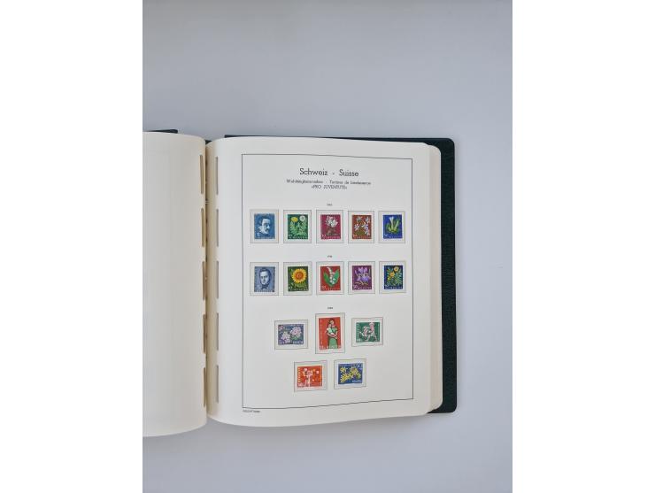 1850/1990, meist gestempelte und teils postfrische Sammlung ab Strubel und Helvetia, dabei u.a. Bl. 2 gestempelt, Bl. 5 postf