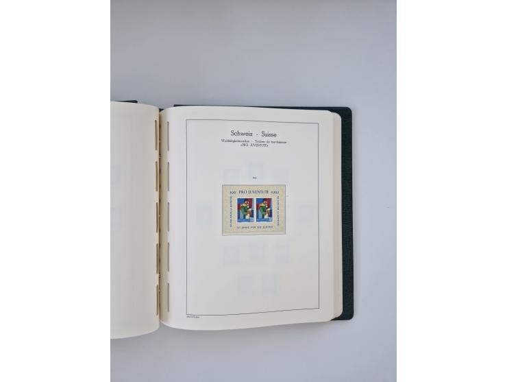 1850/1990, meist gestempelte und teils postfrische Sammlung ab Strubel und Helvetia, dabei u.a. Bl. 2 gestempelt, Bl. 5 postf