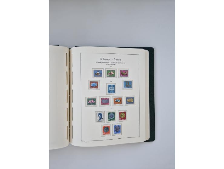 1850/1990, meist gestempelte und teils postfrische Sammlung ab Strubel und Helvetia, dabei u.a. Bl. 2 gestempelt, Bl. 5 postf