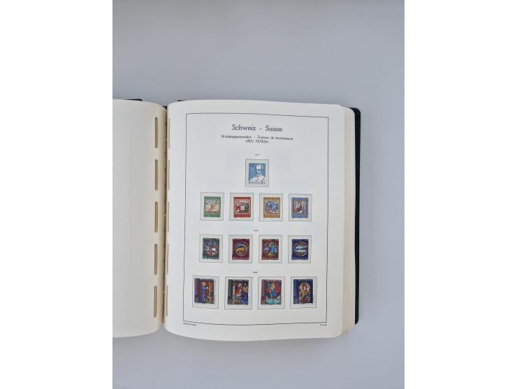 1850/1990, meist gestempelte und teils postfrische Sammlung ab Strubel und Helvetia, dabei u.a. Bl. 2 gestempelt, Bl. 5 postf