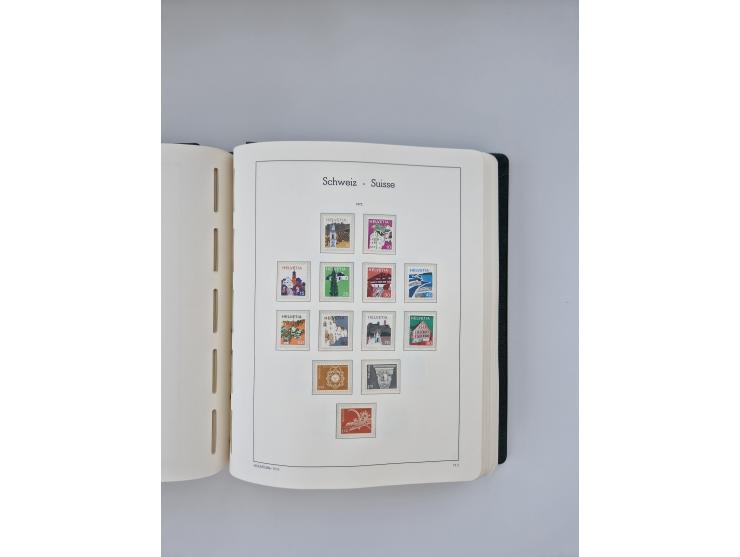 1850/1990, meist gestempelte und teils postfrische Sammlung ab Strubel und Helvetia, dabei u.a. Bl. 2 gestempelt, Bl. 5 postf
