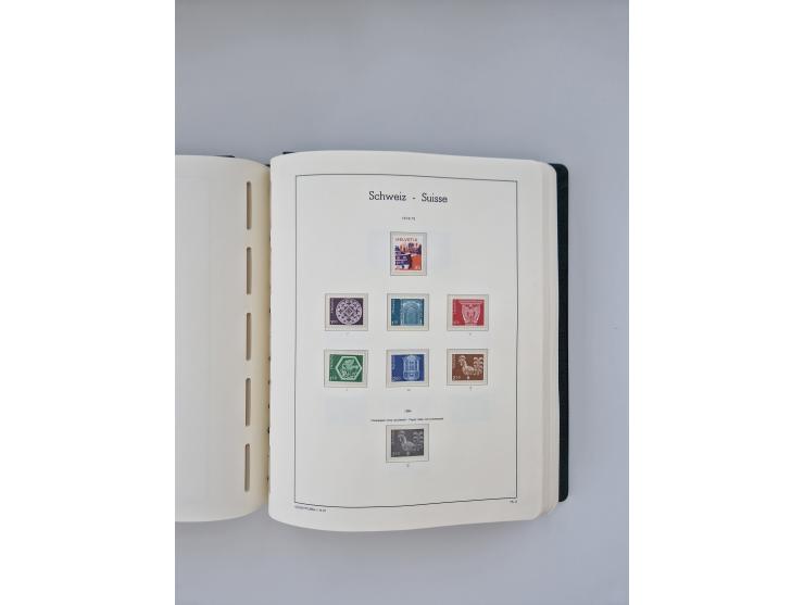 1850/1990, meist gestempelte und teils postfrische Sammlung ab Strubel und Helvetia, dabei u.a. Bl. 2 gestempelt, Bl. 5 postf